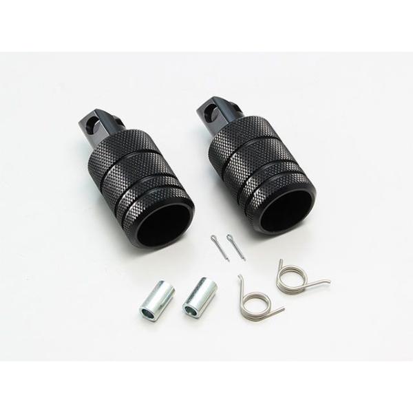 ハリケーン レブル1100/DCT フットペグ ローレット フロント（ブラック） HURRICANE...