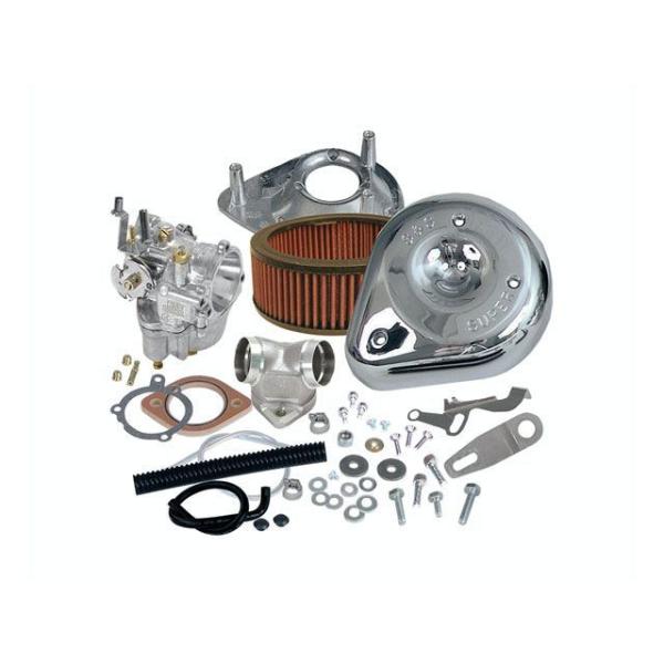 エス＆エス スーパーE キャブ コンプリートキット w/マニホールド 04-06XL S&amp;S