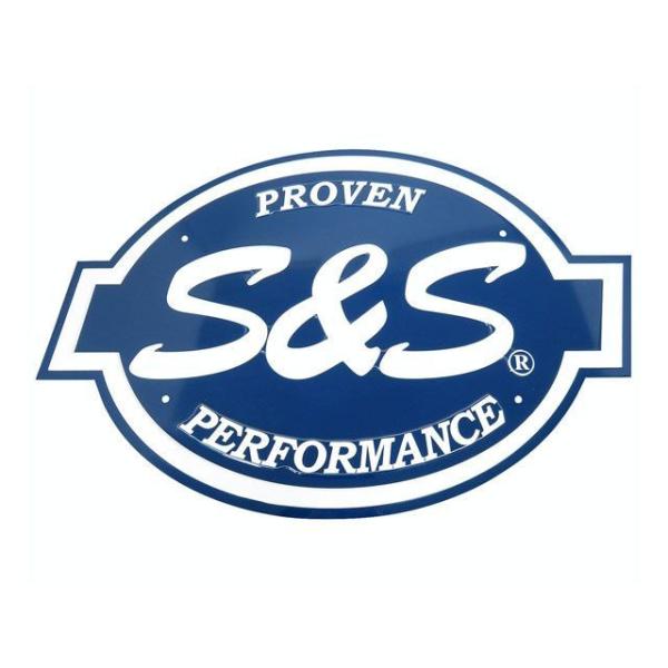 エス＆エス ショップメタルサイン オリジナルロゴ S&amp;S