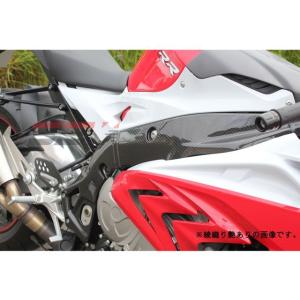 正規品／SPEEDRA S1000RR フレームカバー 左右セット ドライカーボン カラー：綾織り艶消し SPEEDRA バイクの商品画像