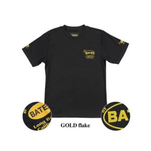 正規品／ベイツ BAT-S55MF クールテックスTシャツ （ゴールドフレーク） サイズ：XL BATES バイクの商品画像