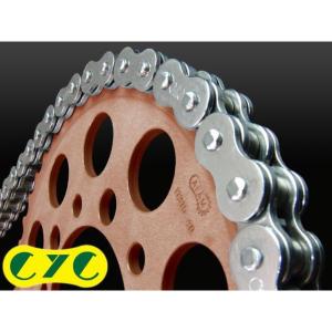 正規品／CYC 520-120L カラーシールチェーン カラー シルバー CYC バイク