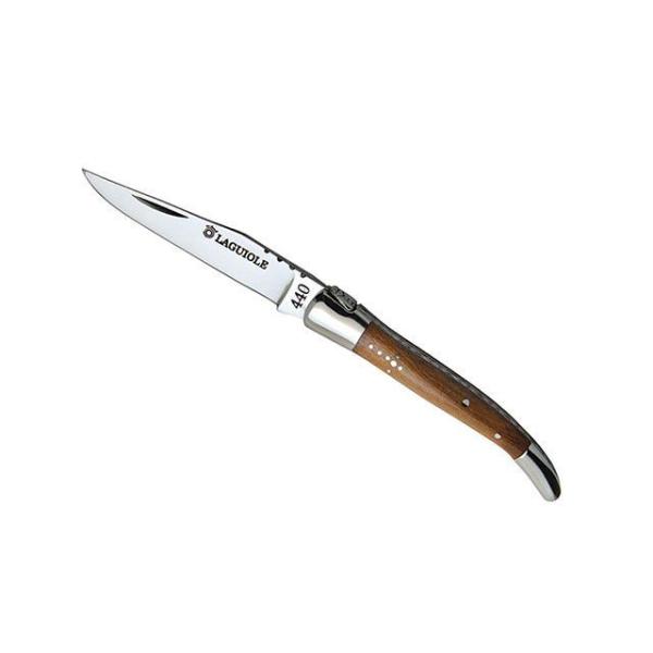 正規品／バラデオ Laguiole knife 11cm olive tree wood balad...