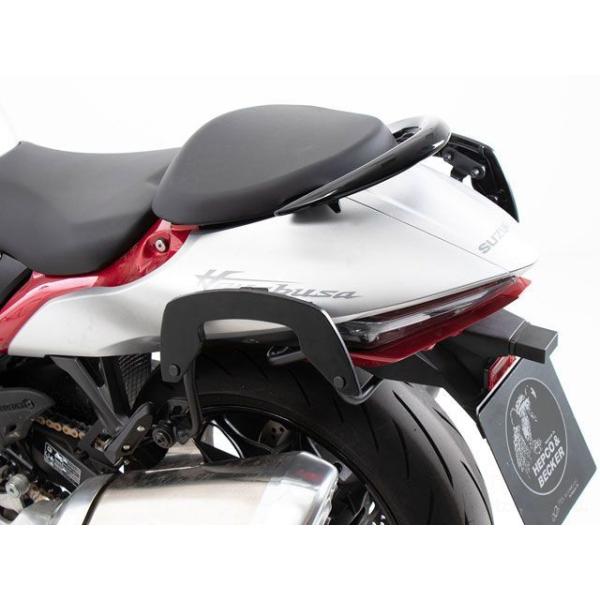 ヘプコ＆ベッカー Hayabusa サイドソフトケースホルダー 「C-Bow」（ブラック） HEPC...