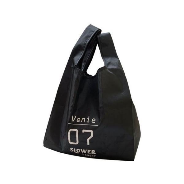 SLOWER ショッパーバッグ ビーニー/L（ブラック） SLOWER