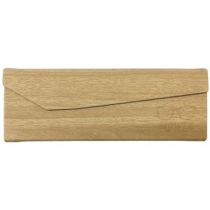 SLOWER メガネケース ウッド（ライトブラウン） SLOWER