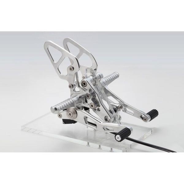 アエラ RnineT ライディングステップキット カラー ホワイト AELLA