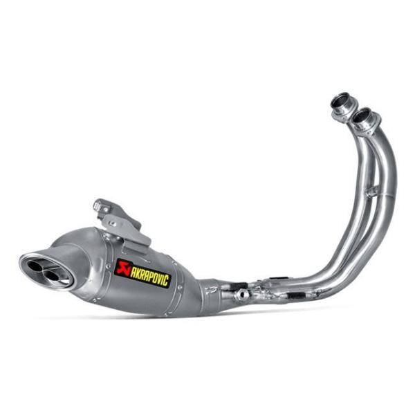 アクラポビッチ MT-07 フルエキゾーストマフラー レーシング（チタン） AKRAPOVIC