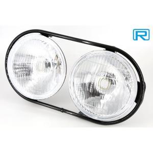 ズーマー ZOOMER AF58 ヘッドライト LED デカ目 黄色 ラッカス Ruckus