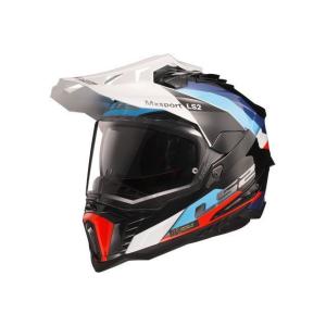 正規品／エルエスツーヘルメット EXPLORER F（ブロンティアブラックブルー） サイズ：M LS2 HELMETS バイク｜camp