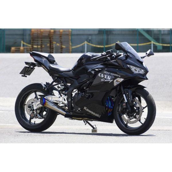 オーバーレーシング Ninja ZX-25R Ninja ZX-25R SE フルチタン メガホン ...