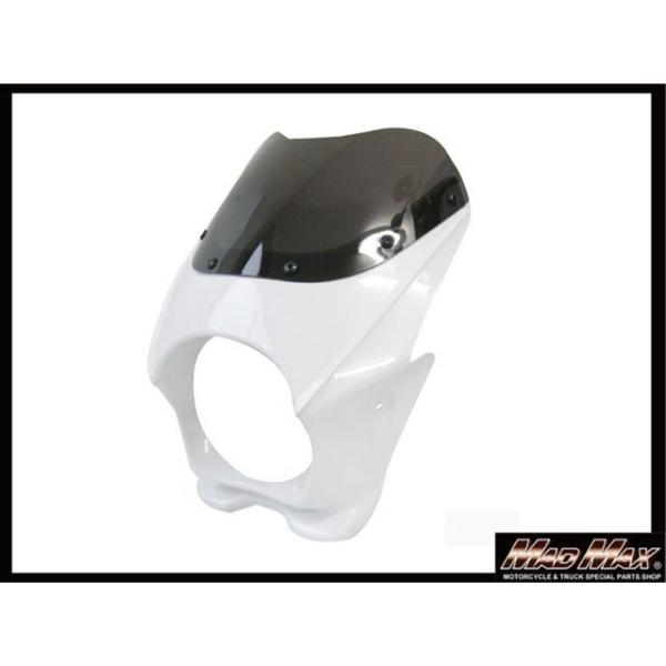 マッドマックス φ130汎用ビキニカウル カラー ホワイト MADMAX