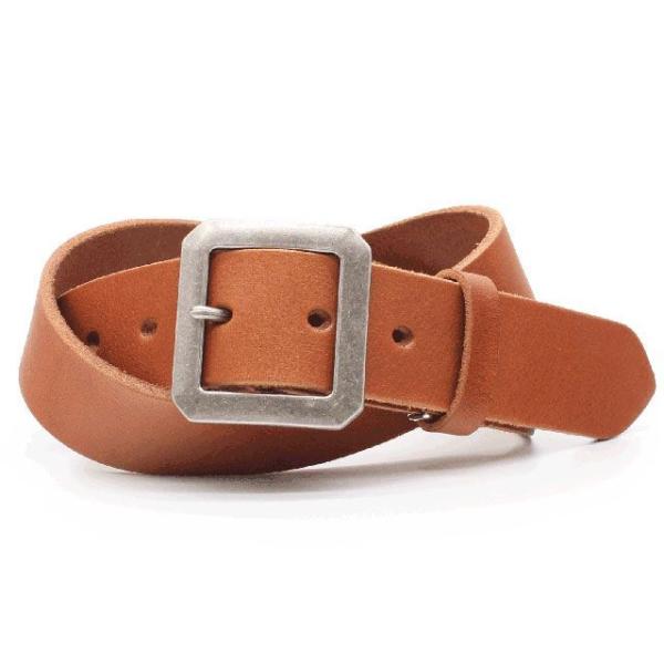 LOCAL WORKS VACHETTA 40mm幅 OCTAGON BUCKLE BELT（ダーク...