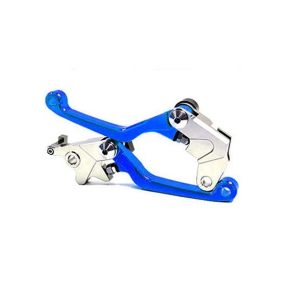 エートップ ジェベル250 DR-Z400 DRZ400 ピボット ショートレバーセット（ブルー） ...