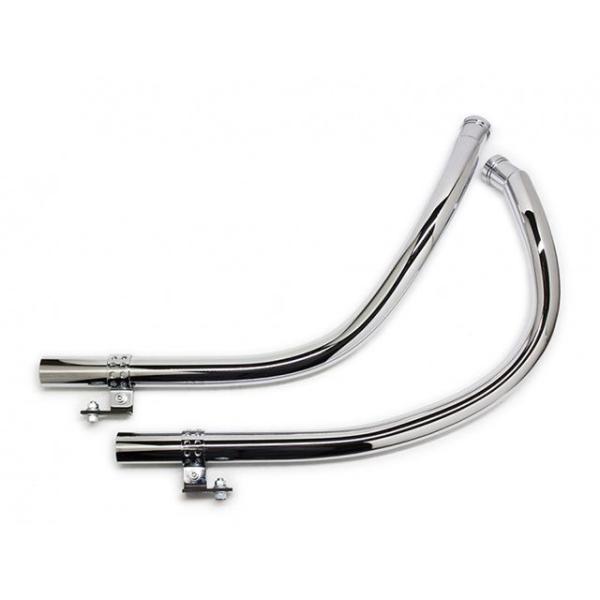 モーターロック スポーツスター XL スポーツスター XL 07-13 オールドスタイル手曲げマフラ...