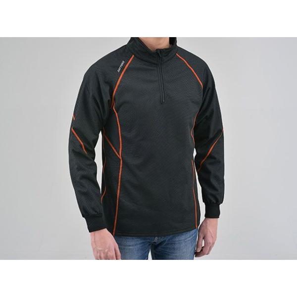 デイトナ DI-001FA 防風防寒インナーシャツ（オレンジ） サイズ S DAYTONA