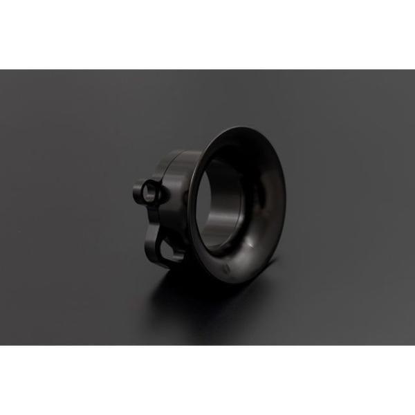 ピーエムシー 汎用 FCR35φ〜41φビレット2ピースエアファンネル（50mm） カラー ブラック...