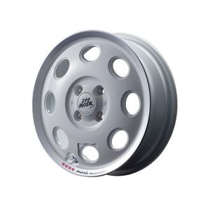 マルカサービス MID 299 MOSH MANEKI 14インチ 4.5J 4H100 +45 SHIRO