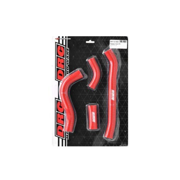ディーアールシー CRF250R CRF250RX ラジエターホースキット（レッド） DRC