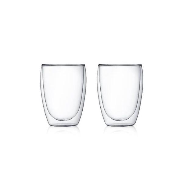 正規品／bodum パヴィーナ ダブルウォールグラス0.36L 2pcs 4559-10 bodum...