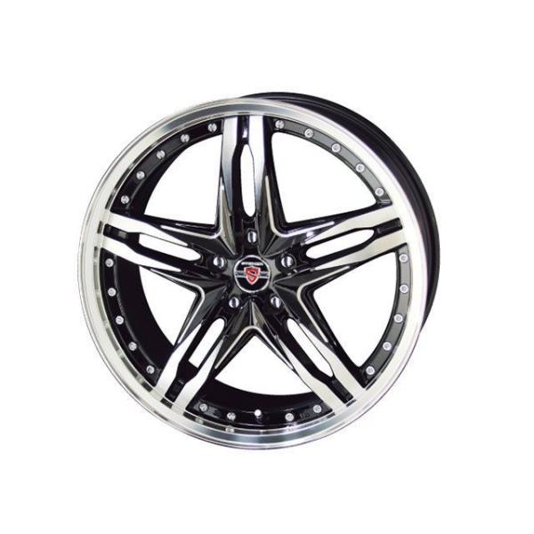 正規品／STEINER LSV 17×7.0J/インセット＋48/ホール5穴/PCD114.3/ブラ...