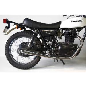 スパイラル KLX250/D-TRACKER コンプリートシート ステップ（ブラック