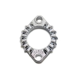 モーターロック XS650SP/TX650 マフラーフランジ Finned Head Clamps