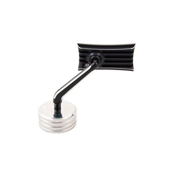 ケンズファクトリー ALL HD Rapide Siries Mirror”Ribbed”Blk/C...