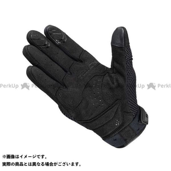 正規品／RSタイチ RST463 ラバーナックル メッシュグローブ（ブラック） サイズ：3XL RS...