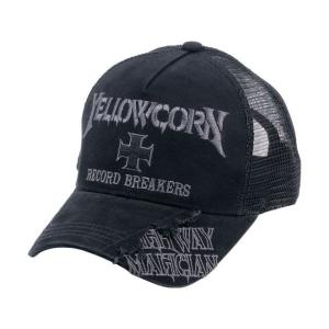 正規品／イエローコーン YC-010 CAP（ブラック/ガンメタ） YeLLOW CORN バイク｜モトメガネYahoo!店