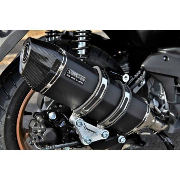 ビームス N-MAX155 CORSA-EVO2 MBK（マットブラック）サイレンサー 政府認証 B...