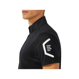 正規品／アシックス 2031D728 TEAM HEXAGON POLO RECYCLE （パフォーマンスブラック） サイズ：3XL ASICS キャ…の商品画像