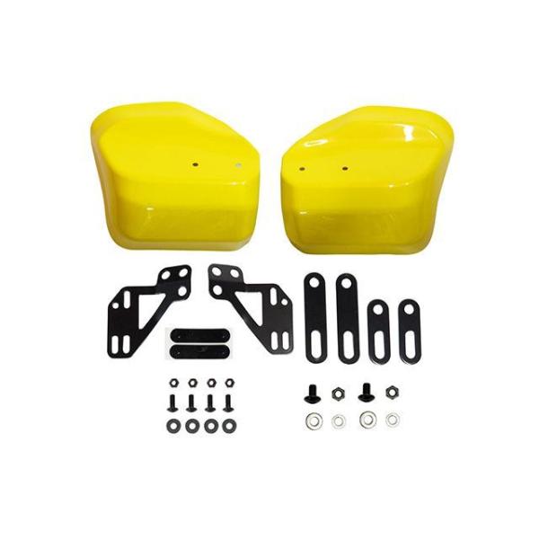 ワールドウォーク スーパーカブ110 スーパーカブ110塗装ナックルガード（パールフラッシュイエロー...