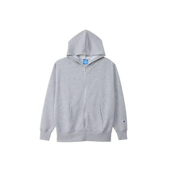 チャンピオン C3-XS160 ZIP HOODED SWEAT（オックスフォードグレー） サイズ ...
