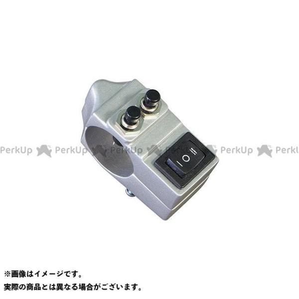 マルコムサプライ ハーレー用 ミリバー用 ミニスイッチボックスキット2穴（ナチュラル） MALCOM...