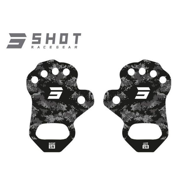 正規品／SHOT RACE GEAR パームプロテクター PALMINO 2.0（カモ） サイズ：L...