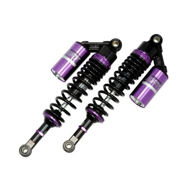 アールエフワイ ZRX400 リアショック カラー ブラックパープル RFY