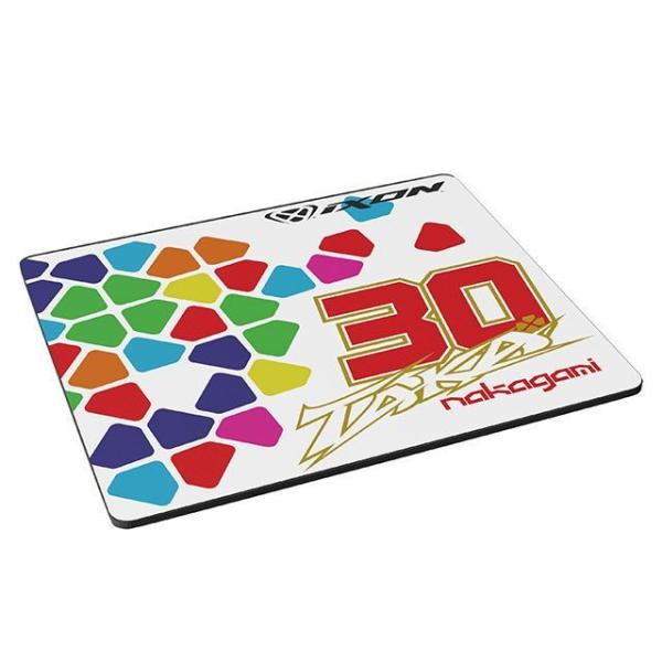 IXON マウスパッド（ホワイト/レッド） IXON