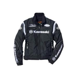 カワサキ　バイクウェア　プロテクター付き　3L ブラック　ブルゾン　ジャケット カワサキ（Kawasaki） カワサキ純正/2023秋冬 3シーズン・ライディング