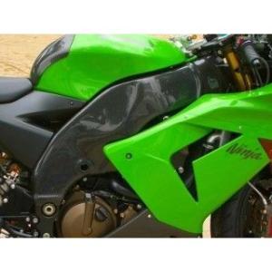 クレバーウルフ ZX-10R フレームカバー 材質 カーボン綾織 CLEVERWOLF