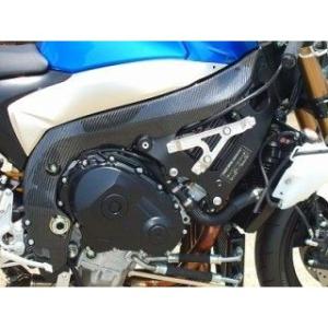 正規品／クレバーウルフ GSX-R1000 フレームカバー 材質：カーボン平織 CLEVERWOLF バイクの商品画像
