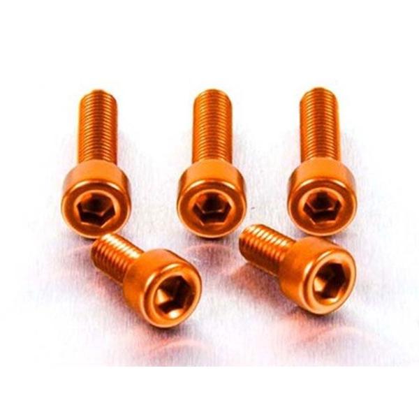 プロボルト Aluminium Fuel Cap Kit Yamaha Models カラー オレン...