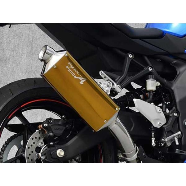 ヤマモトレーシング ZX-4R ZX-4R SLIP-ON DOWN TYPE-S ゴールド YAM...
