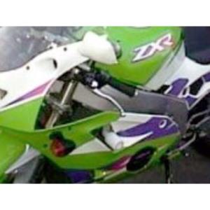 アールアンドジー ZXR400 クラッシュプロテクター カラー ホワイト R&amp;G