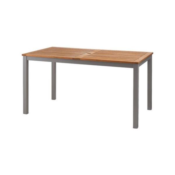 【メーカー直送】東谷 ODS-74GY オリー ダイニングテーブル（グレー） Azumaya