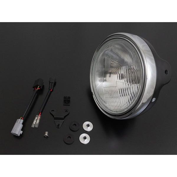 アーキ Z650RS ヘッドライトキット（ブラック）マルチリフレクタークリア ARCHI