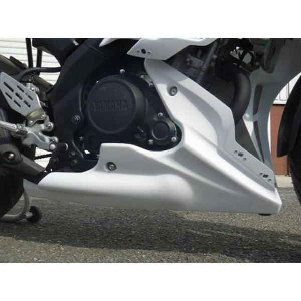 正規品／才谷屋ファクトリー YZF-R15 アンダーカウル/レース/白ゲル 仕様：クイックファスナー...