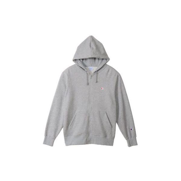 正規品／チャンピオン C3-Y137 ZIP HOODED SWEAT（オックスフォードグレー） サ...