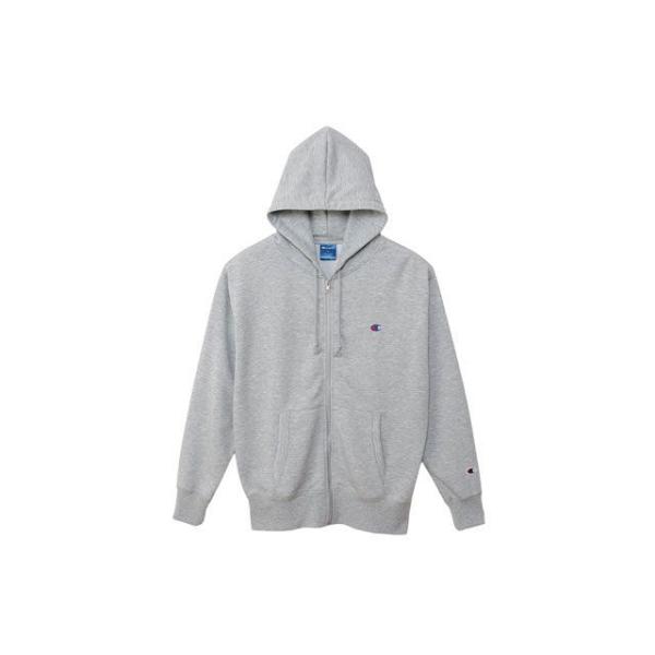 正規品／チャンピオン C3-YS150 ZIP HOODED SWEAT（オックスフォードグレー） ...