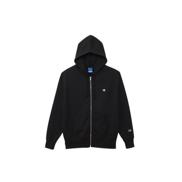 正規品／チャンピオン C3-YS150 ZIP HOODED SWEAT（ブラック） サイズ：XL ...